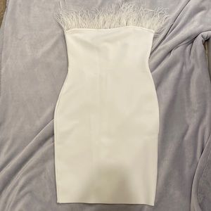 Vici feather dress, never worn